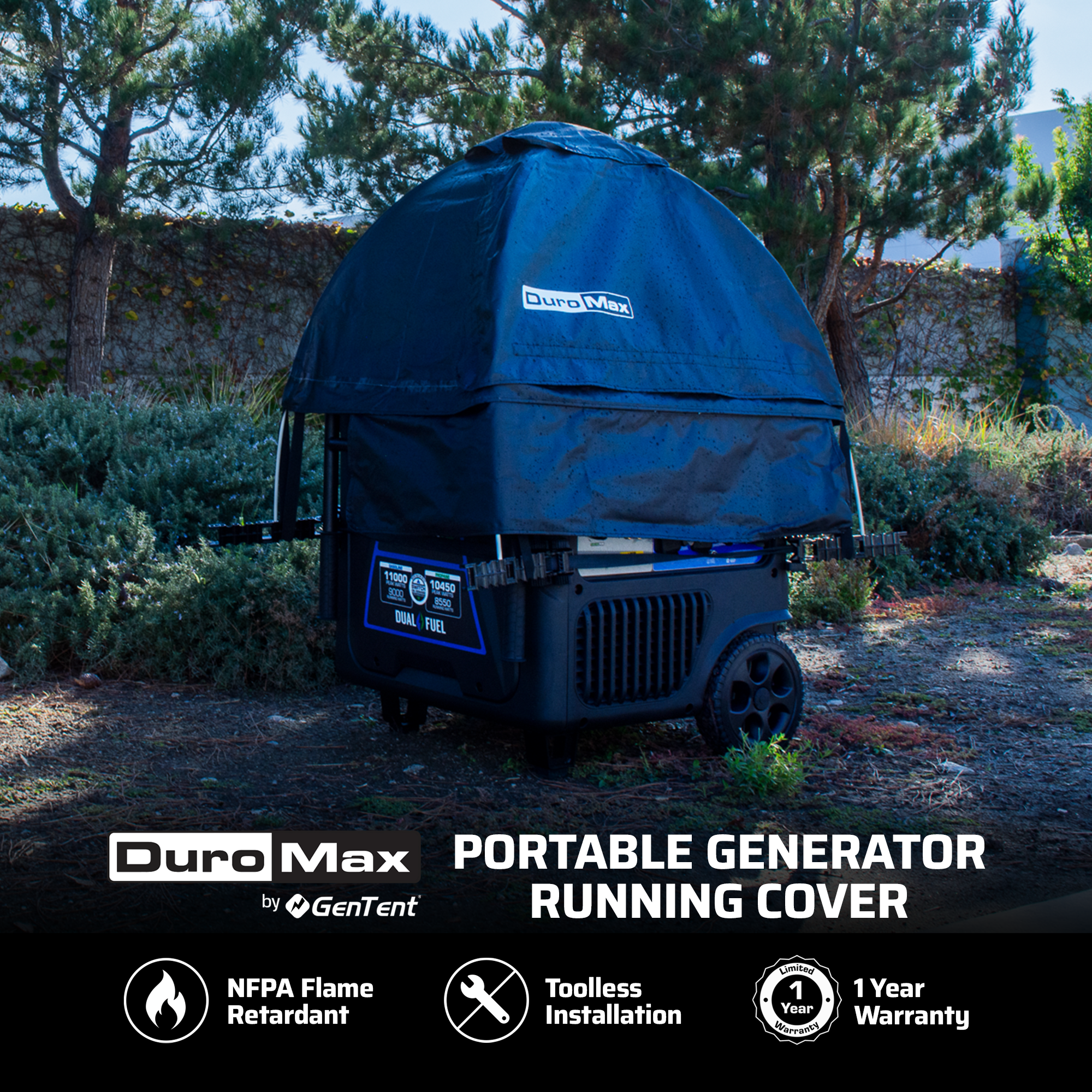 DuroMax DMX-GTV Inverter Generator Tent All Weather Cover Kit - Image 2