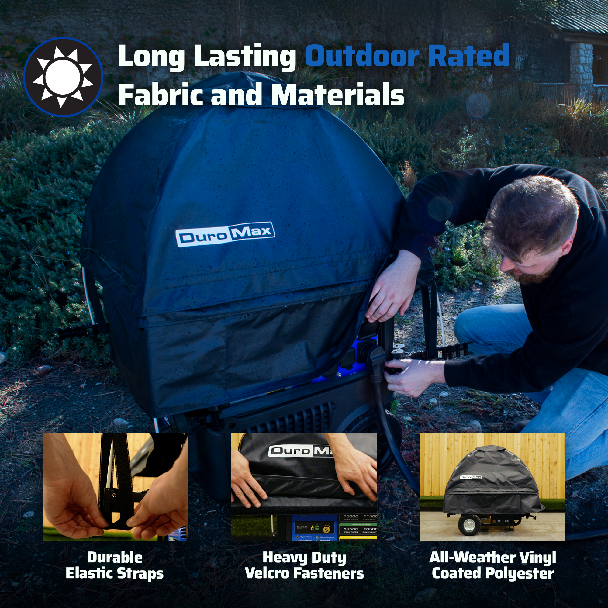 DuroMax DMX-GTV Inverter Generator Tent All Weather Cover Kit - Image 5