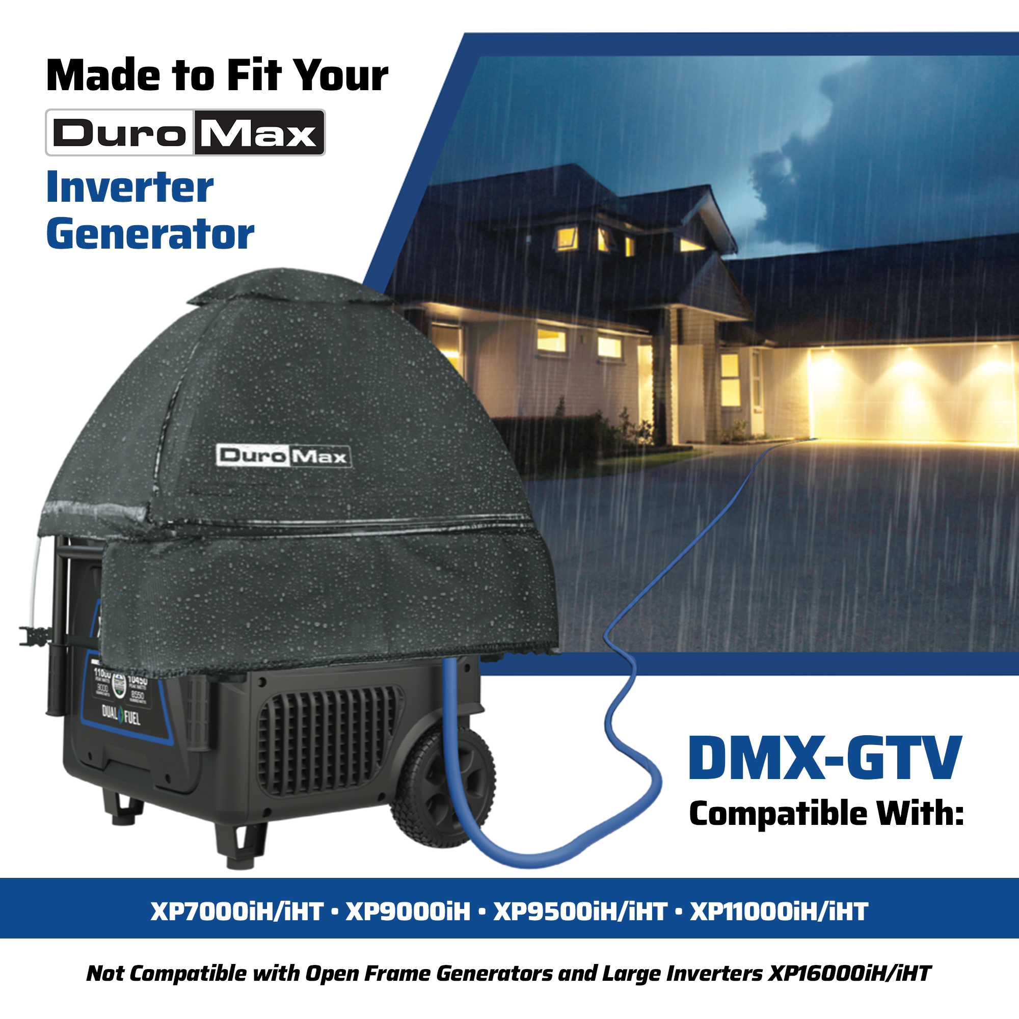 DuroMax DMX-GTV Inverter Generator Tent All Weather Cover Kit - Image 7