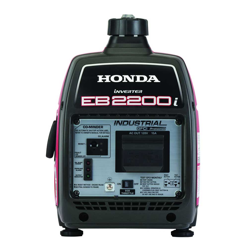 Honda EB2200ITAN 2200W Super Quiet Light Weight Inverter Generator w/ CO Minder - Image 2