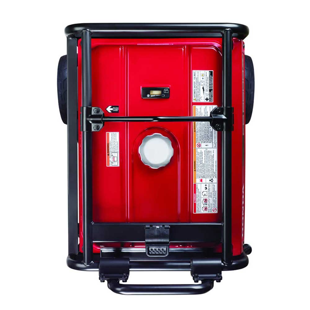 Honda EB6500X1AN2 6,500 Watt Generator w/ Wheel Kit, Hook, and CO Minder - Image 5