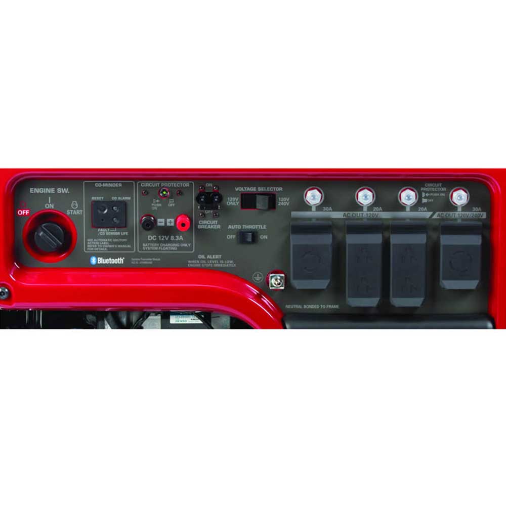 EM6500SXK2AN-R 6500W 120/240V Electric Start Generator - Reconditioned - Image 7