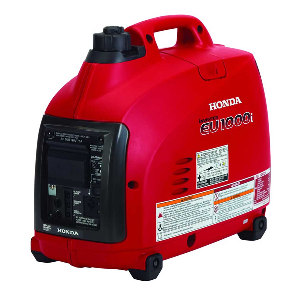 Honda EU1000i 1,000 Watt Super Quiet Gas Portable Power Inverter Generator - Image 2
