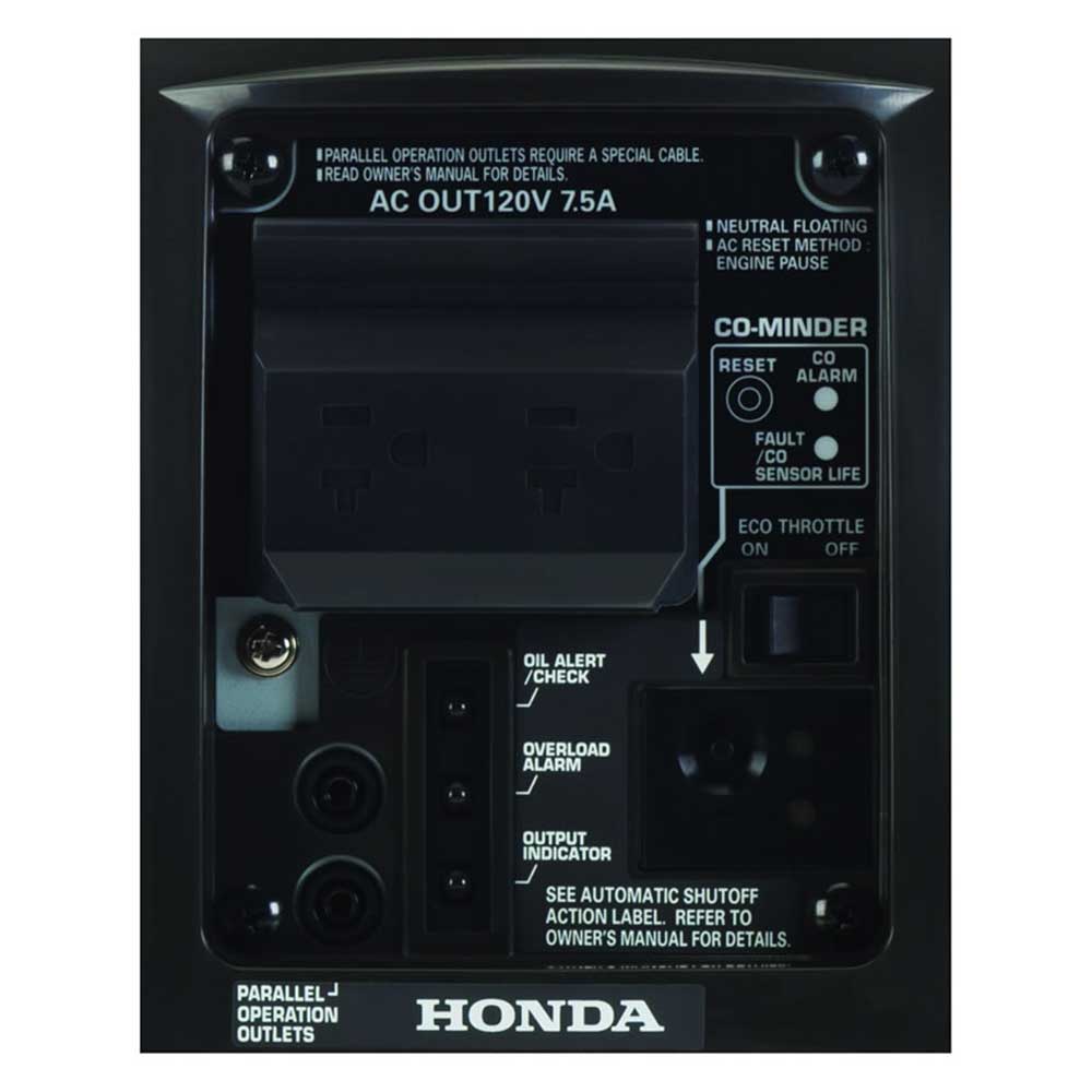 Honda EU1000i 1,000 Watt Super Quiet Gas Portable Power Inverter Generator - Image 3