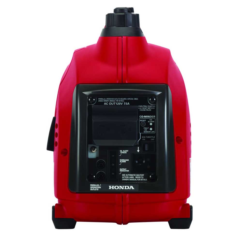 Honda EU1000i 1,000 Watt Super Quiet Gas Portable Power Inverter Generator - Image 4