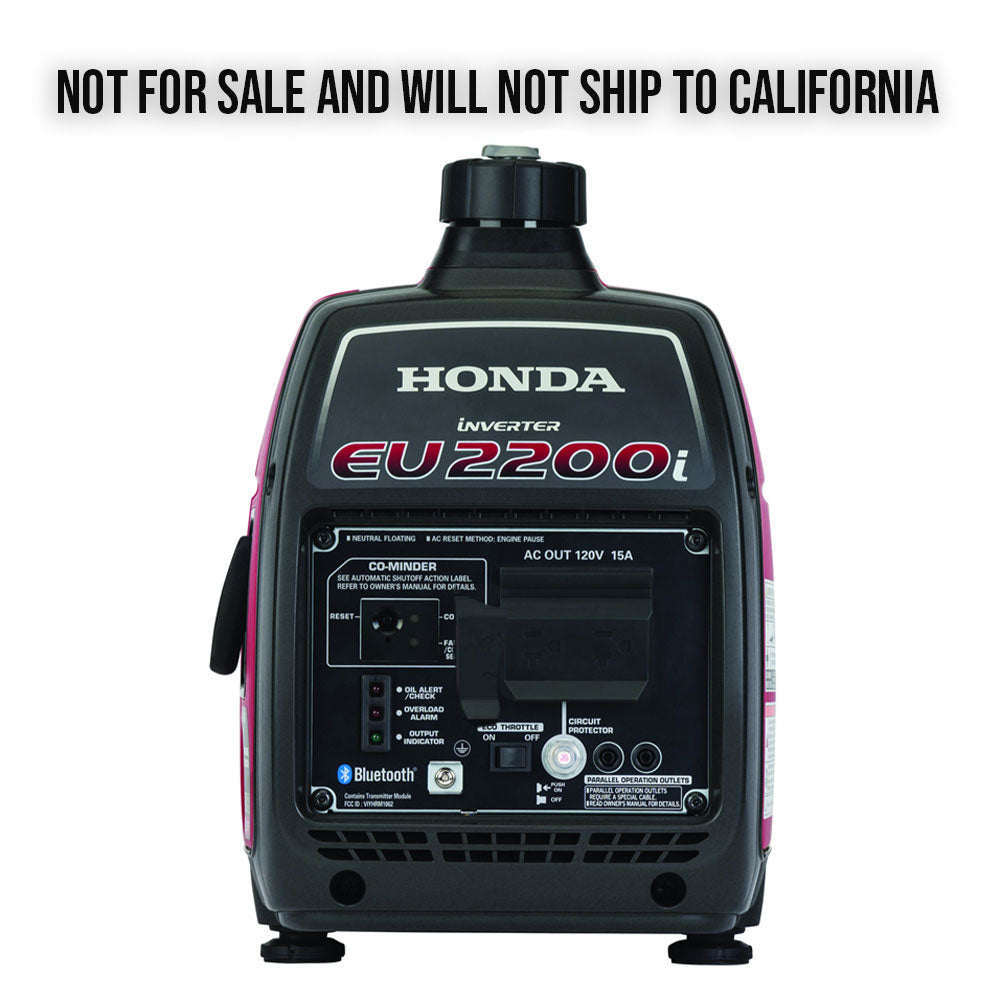 Honda EU2200i GEN4 2200W Portable Inverter Generator w/CO-Minder - Reconditioned - Image 2