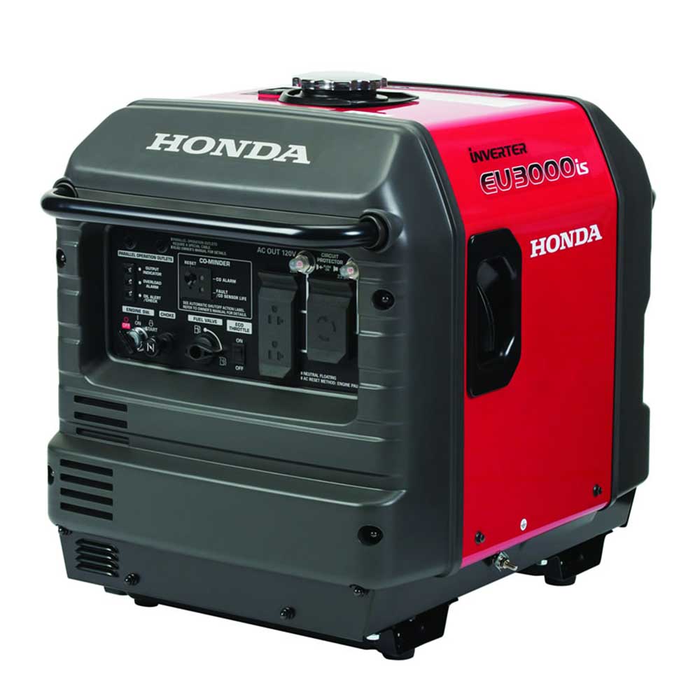 Honda EU3000iS 3,000 Watt Portable Gas Powered Inverter Generator w/ CO-Minder - Image 3