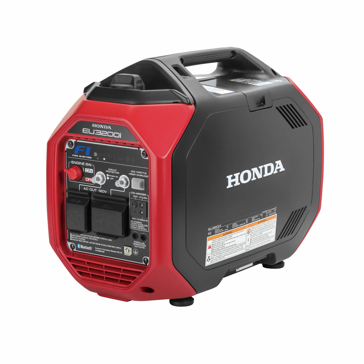 Honda EU3200IAN 3200W Portable Inverter Generator w/ CO-MINDER - Reconditioned - Image 2