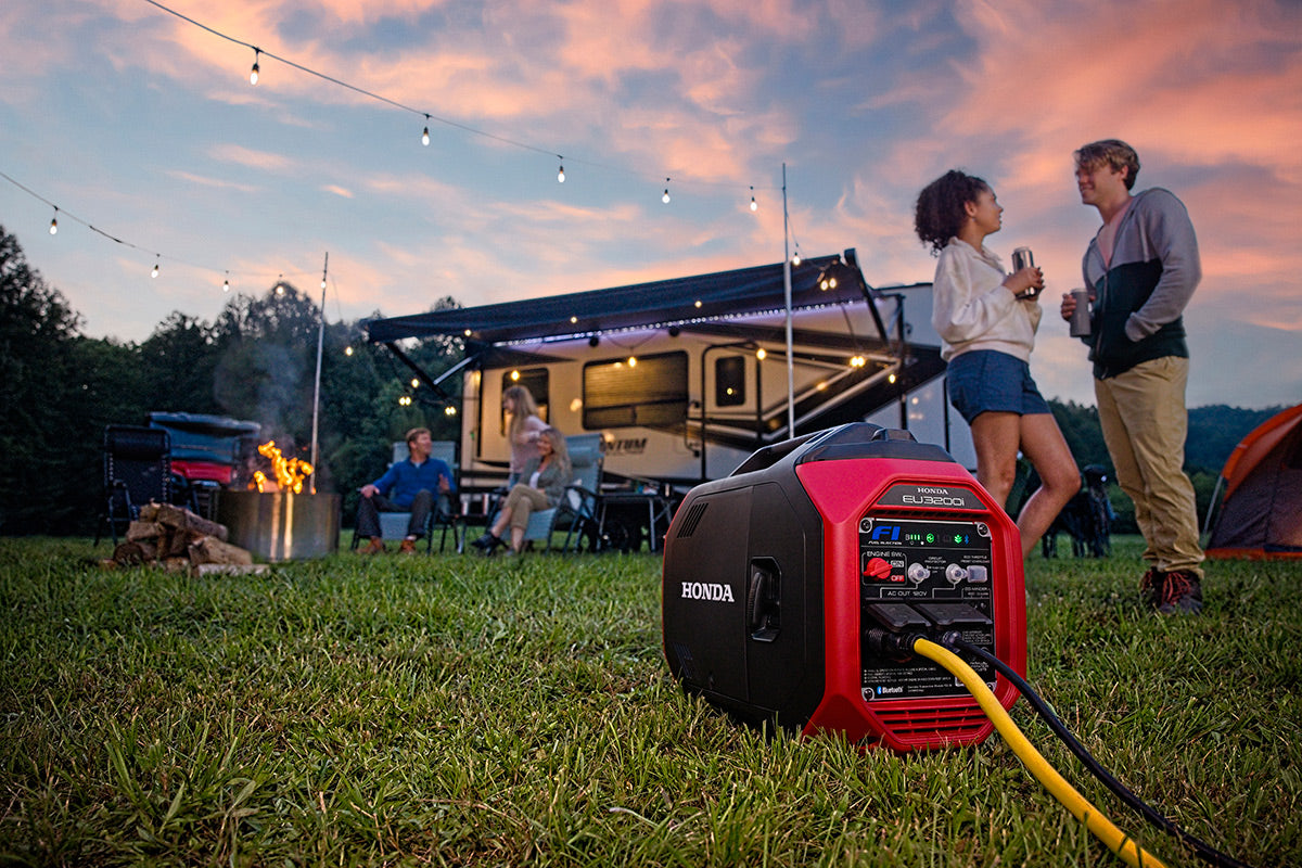 Honda EU3200IAN 3200W Portable Inverter Generator w/ CO-MINDER - Reconditioned - Image 8