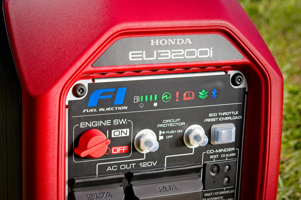 Honda EU3200i 3,200 Watt Super Quiet Portable Gas Powered Inverter Generator w/ CO-Minder - Image 7