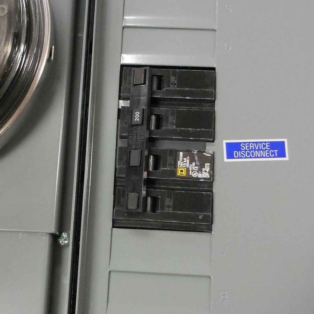 GenInterlock SD-200SA Generator Interlock Kit Breaker Panel 150/200 Amp Panels Square D Meter Main Homeline - Image 3