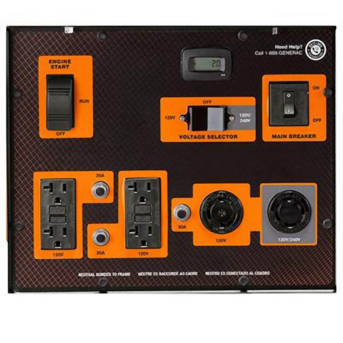Generac XD5000E 5500-Watt Electric Start Diesel Power Portable Generator - Image 6