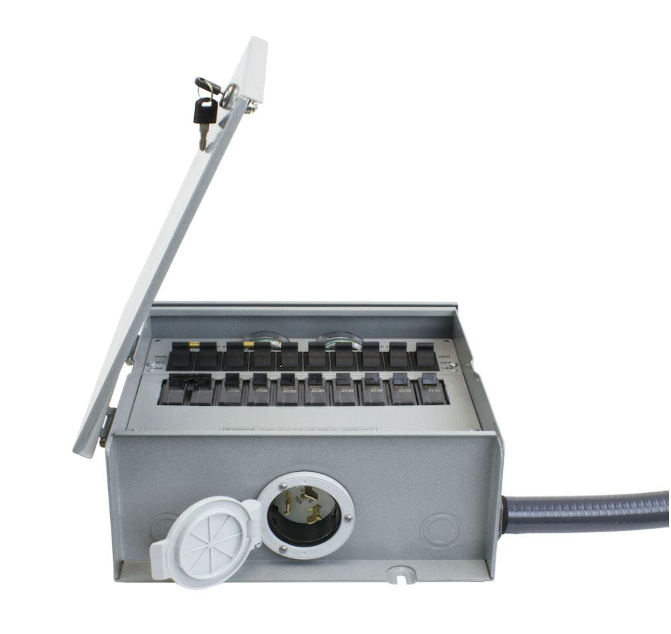Reliance R510A 120/240V 50 Amp 10 Circuit Pro/Tran-2 Outdoor Transfer Switch - Image 2