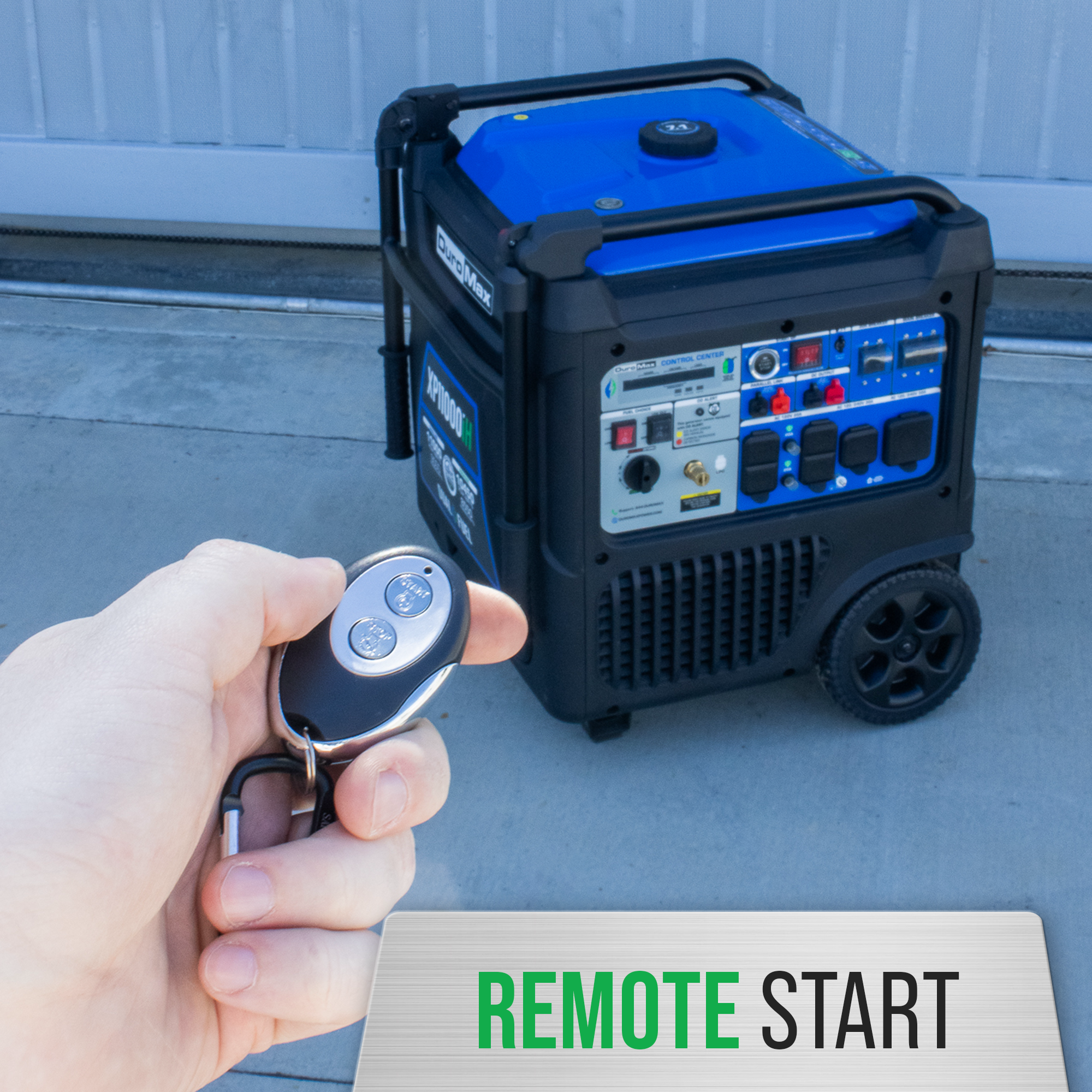 DuroMax XP11000iH 11,000 Watt Portable Dual Fuel Inverter Generator - Quiet, Low THD - Image 7