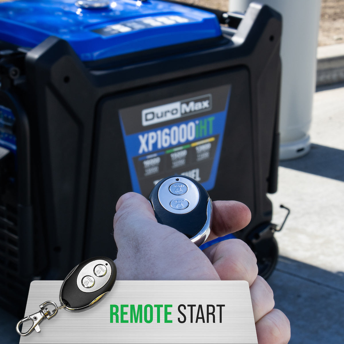 DuroMax XP16000iHT 16,000 Watt Tri Fuel Portable Inverter Generator - Quiet, Low THD - Image 13
