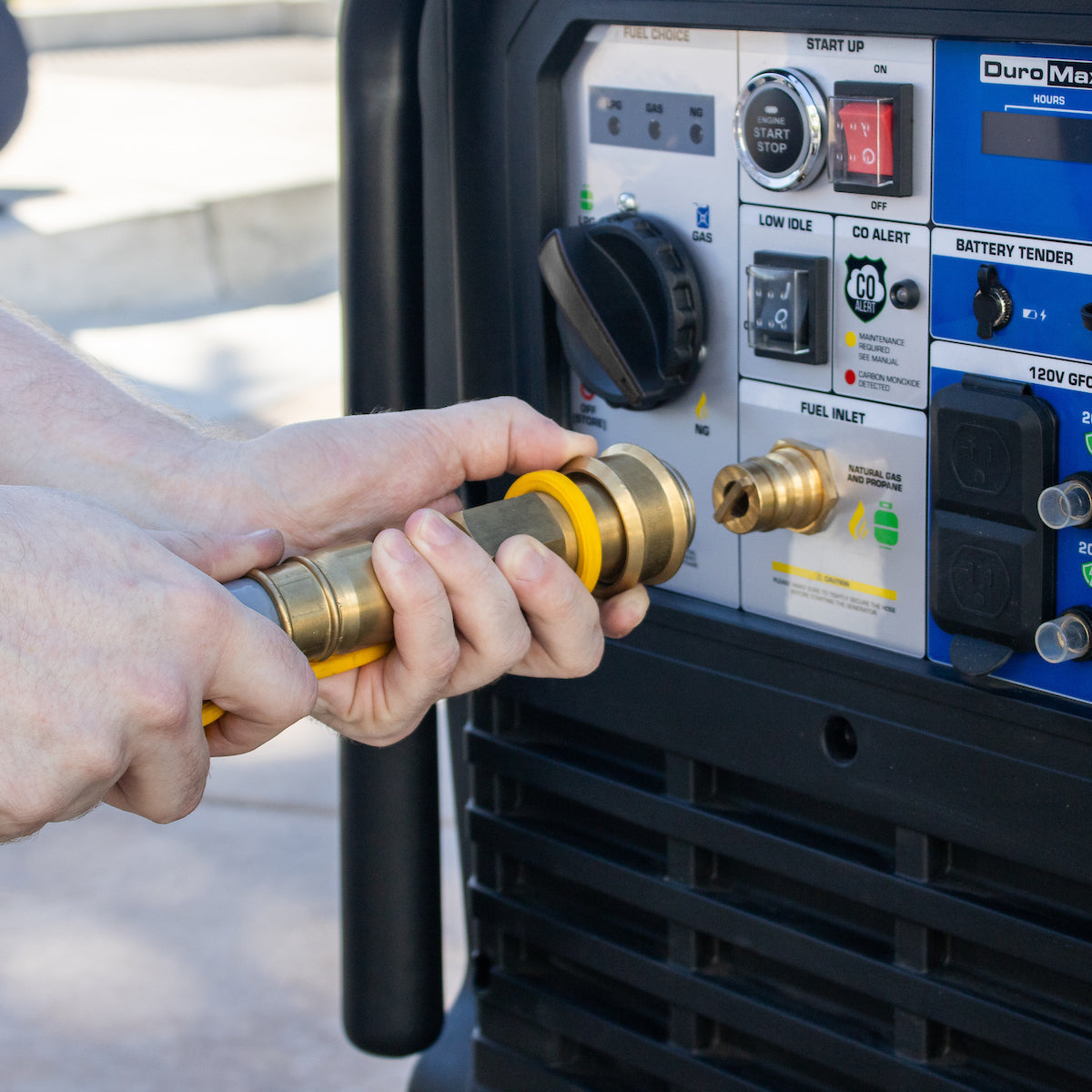 DuroMax XP16000iHT 16,000 Watt Tri Fuel Portable Inverter Generator - Quiet, Low THD - Image 15