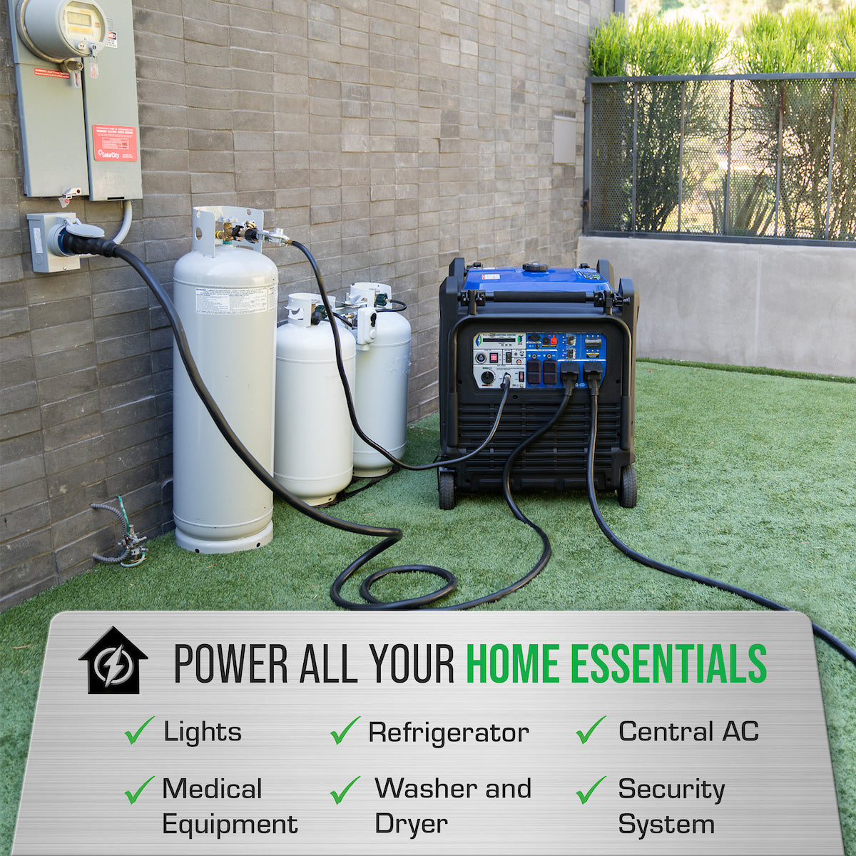 DuroMax XP16000iH 16,000 Watt Dual Fuel Portable Inverter Generator - Quiet, Low THD - Image 8
