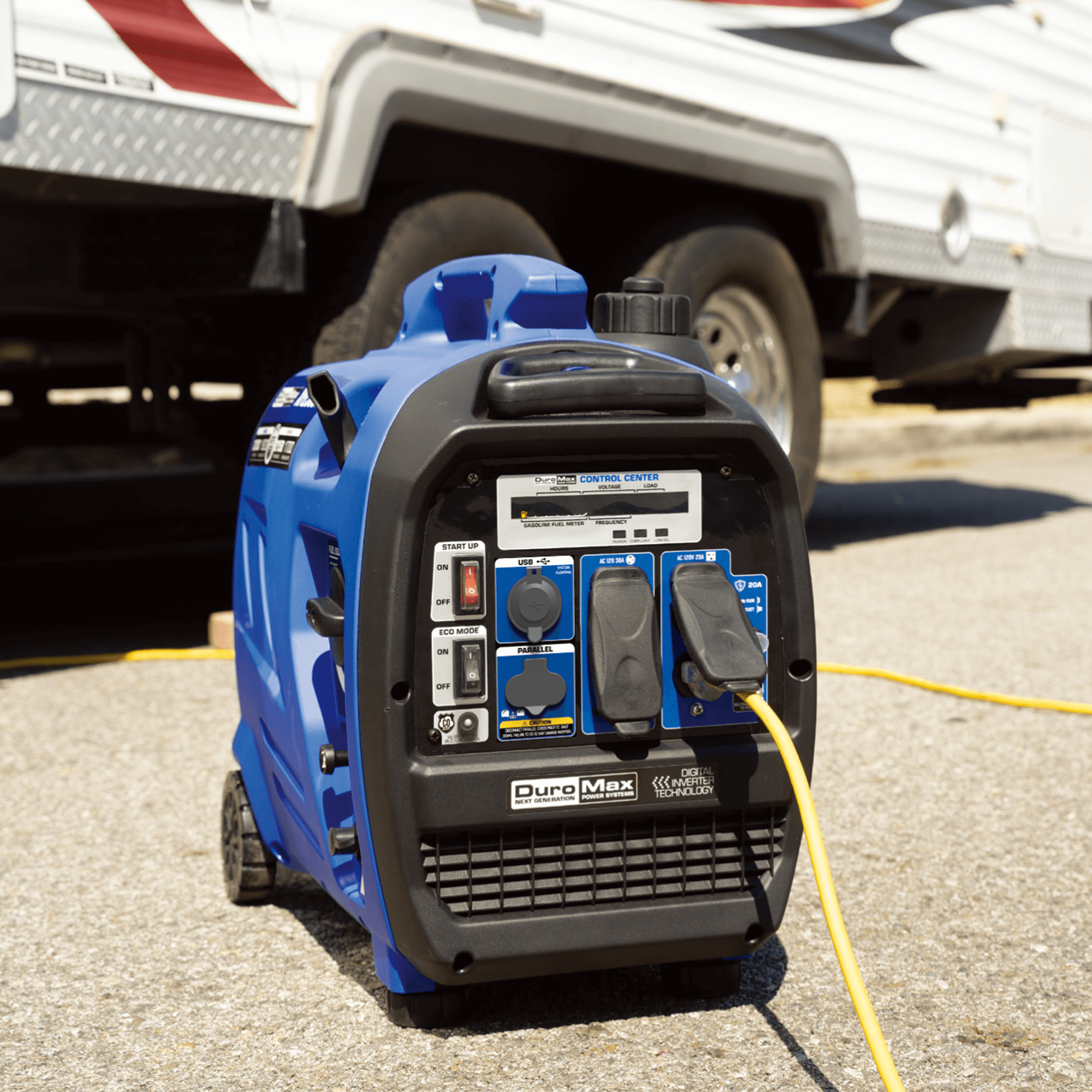DuroMax XP2300iH 2,300 Watt Portable Dual Fuel Inverter Generator - Quiet, Low THD - Image 8