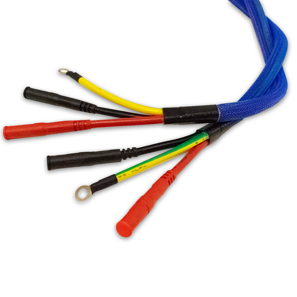 DuroMax XP5010PK 50 Amp 10 Foot Heavy Duty Braid Coated Inverter Generator Parallel Cables - Image 3