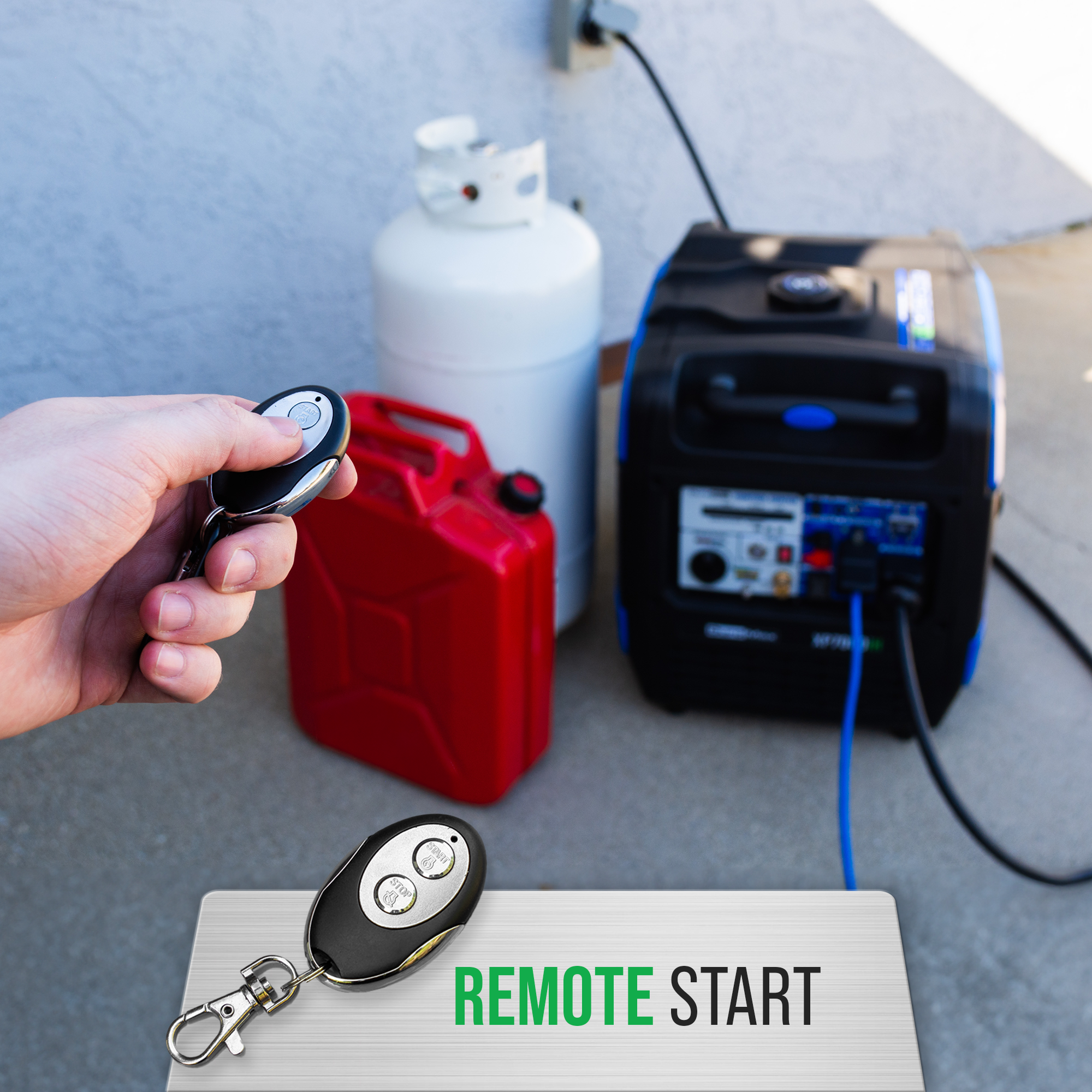 DuroMax XP7000iH 7,000 Watt Portable Dual Fuel Inverter Generator - Quiet, Low THD - Image 7