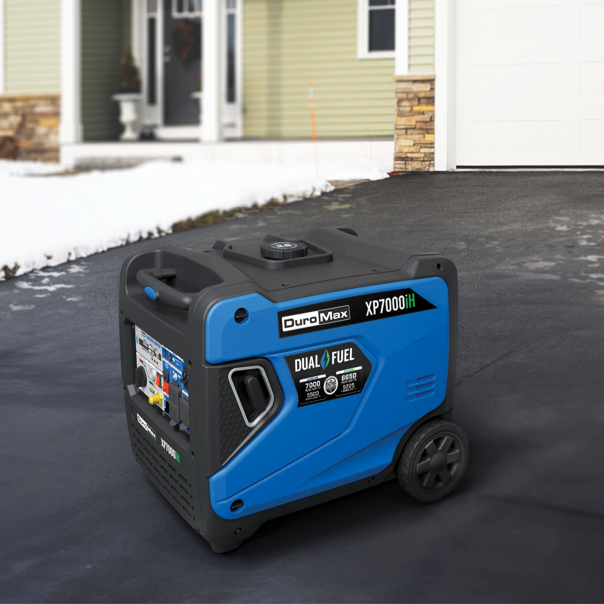 DuroMax XP7000iH 7,000 Watt Portable Dual Fuel Inverter Generator - Quiet, Low THD - Image 16