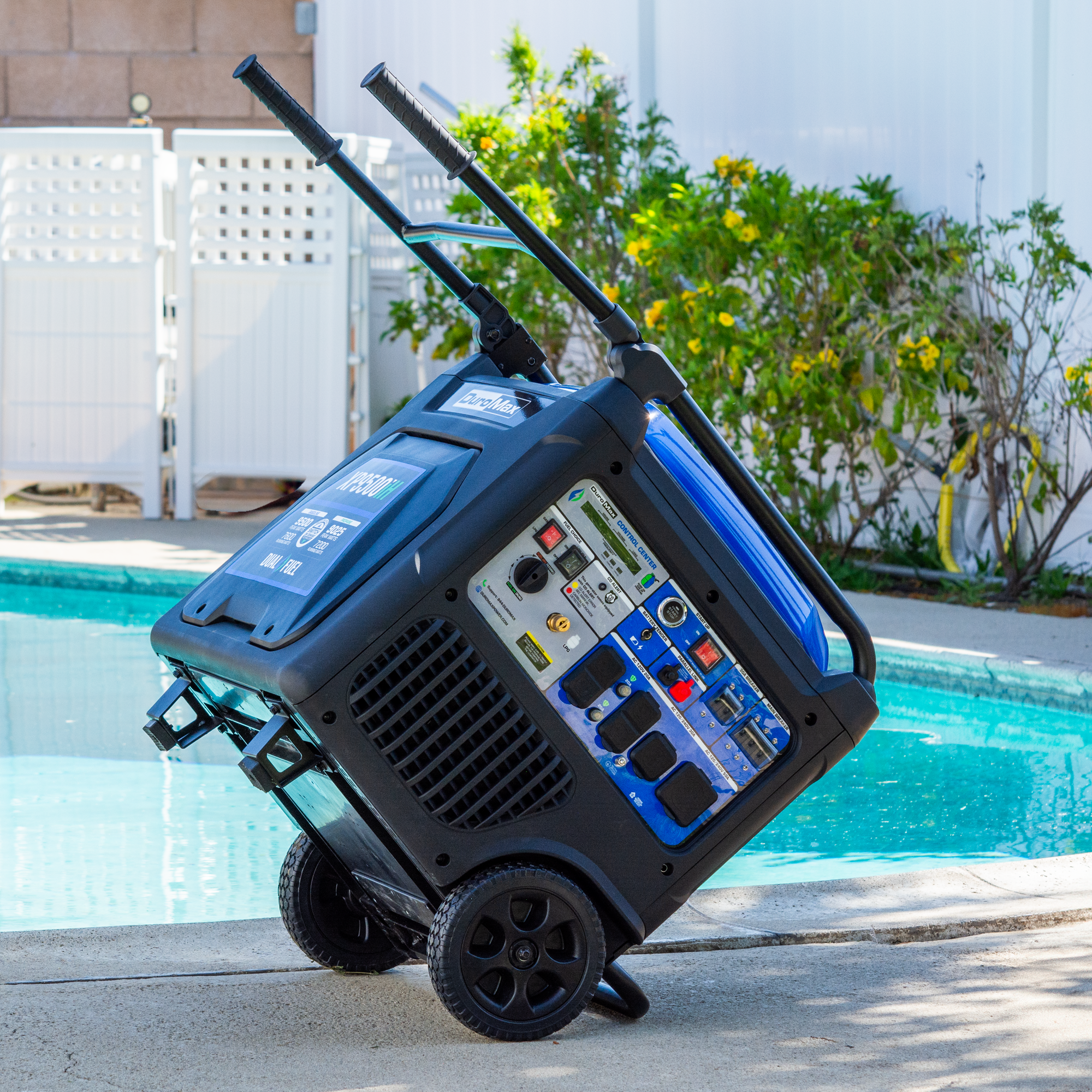 DuroMax XP9500iH 9,500 Watt Portable Dual Fuel Inverter Generator - Quiet, Low THD - Image 13