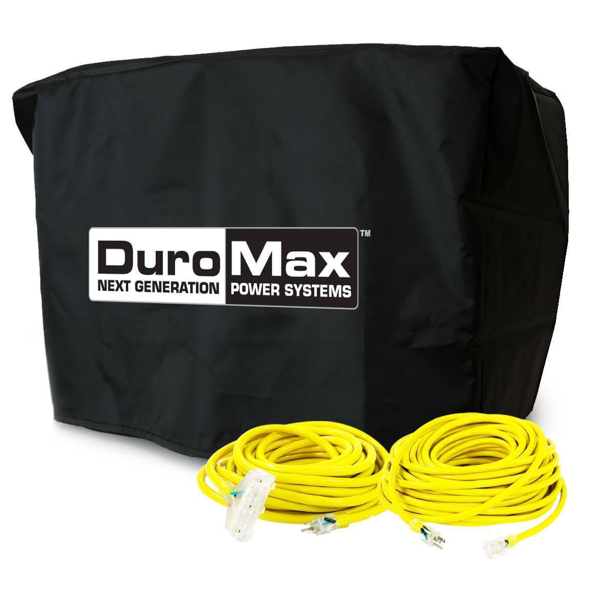 DuroMax Small Generator Cords and Cover Starter Kit (Fits 5,500 Watt Units and Lower)